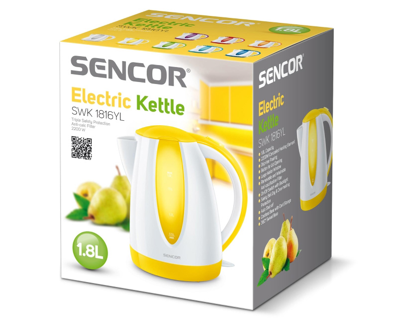 SENCOR Električno kuvalo za vodu Ketler SWK 1816YL  - dodatni pogled