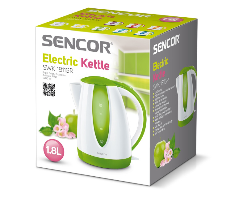 SENCOR Električno kuvalo za vodu Ketler SWK 1811GR  - dodatni pogled