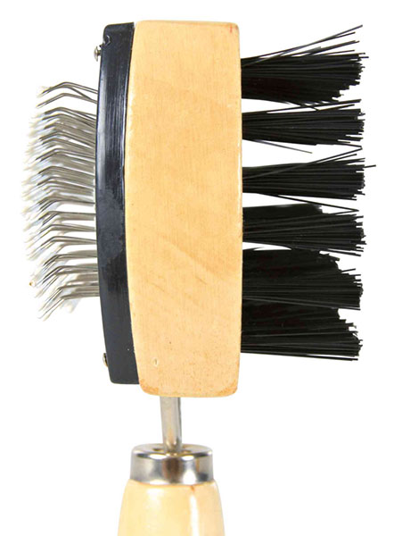 Dvostrana četka za pse sa kovrdžavom, svilenkastom i dugom dlakom Trixie 2305 - dodatni pogled