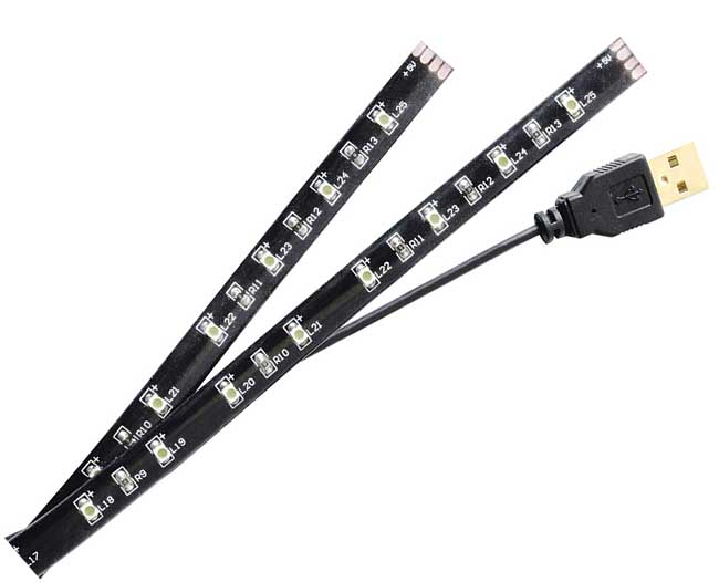 USB LED Ambijentalno osvetljenje za televizor Barkan L10 - dodatni pogled