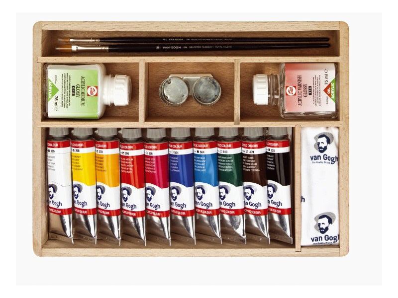 TALENS Van Gogh Akrilne boje - Set - Komplet boja 10kom x 40ml - dodatni pogled