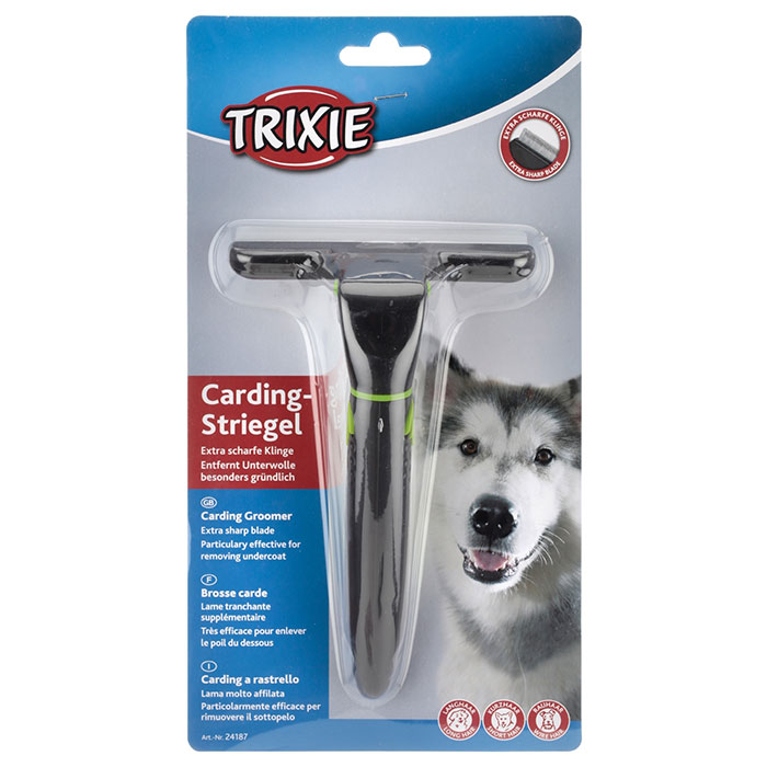 Trimer za osnovno krzno pasa Carding 11cm Trixie 24187 - dodatni pogled