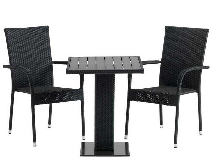 Baštenska garnitura Imorris Sto i dve stolice - dodatni pogled