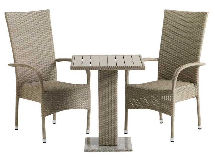 Baštenska garnitura Thydas High Sto i dve stolice - dodatni pogled