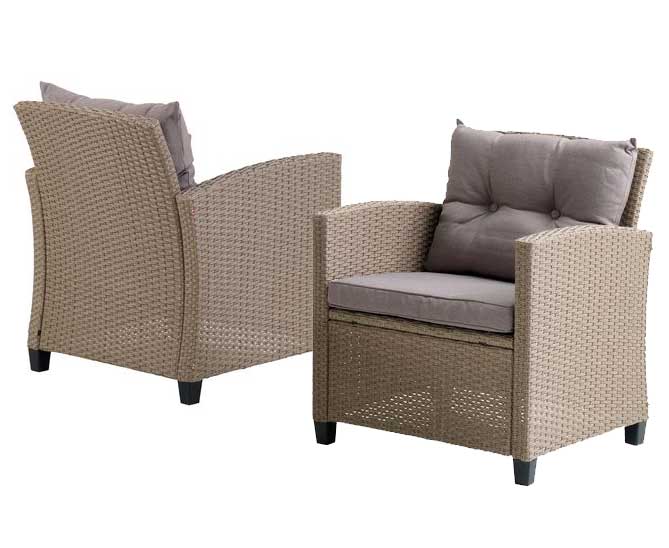 Baštenska garnitura Maira Dve fotelje Dvosed Stočić - dodatni pogled