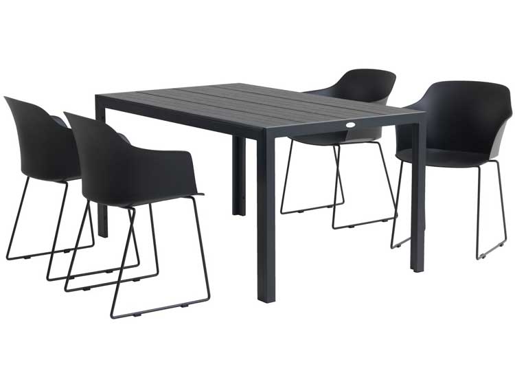 Baštenska garnitura Astra Sto i četiri stolice - dodatni pogled