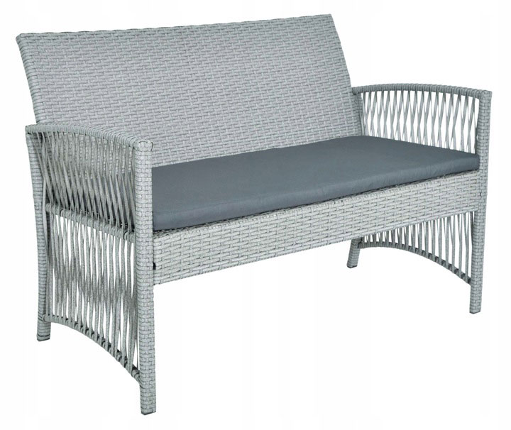 Baštenska Garnitura Cordoba20 - Siva - dodatni pogled