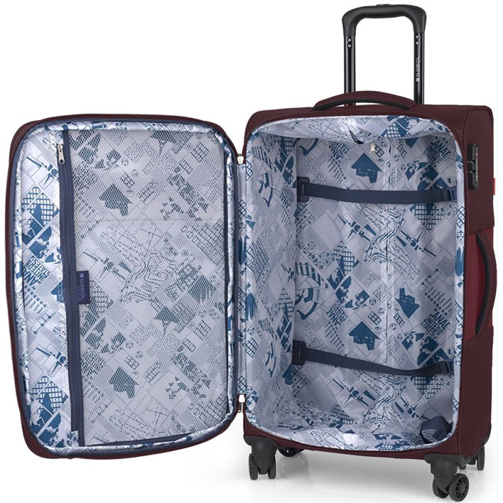 Srednji putni EVA kofer sa 4 točka Gabol Nordic 118546-26 - dodatni pogled