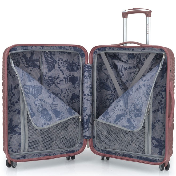 Srednji putni ABS kofer sa 4 točka Gabol Oporto 119046-19 - dodatni pogled