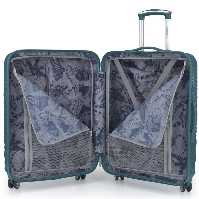 Srednji putni ABS kofer sa 4 točka Gabol Oporto 119046-18 - dodatni pogled