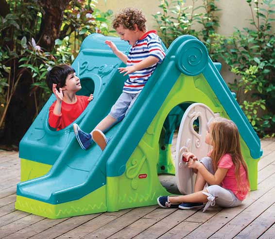 Dečija kućica sa malim toboganom Curver Funtivity play house - dodatni pogled