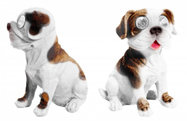 Globo solarna lampa pas - dodatni pogled