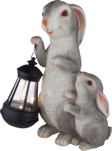 Globo solarna lampa zeke s fenjerom - dodatni pogled