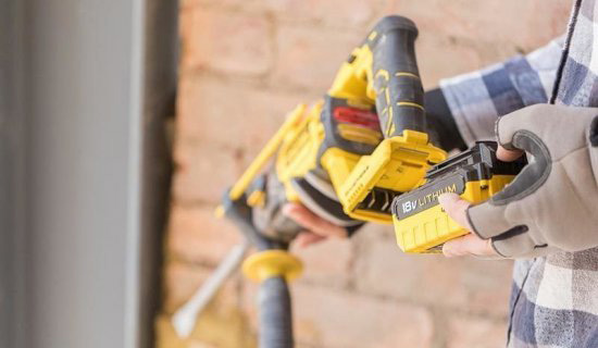 Stanley Fatmax aku-elektro pneumatski čekić bušilica FMCD900M1S - dodatni pogled