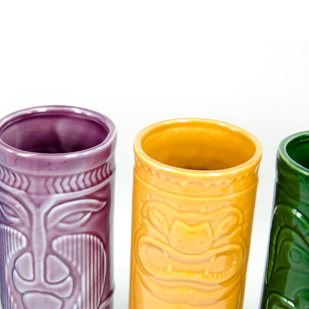 Tiki havajske šolje 4 komada - dodatni pogled