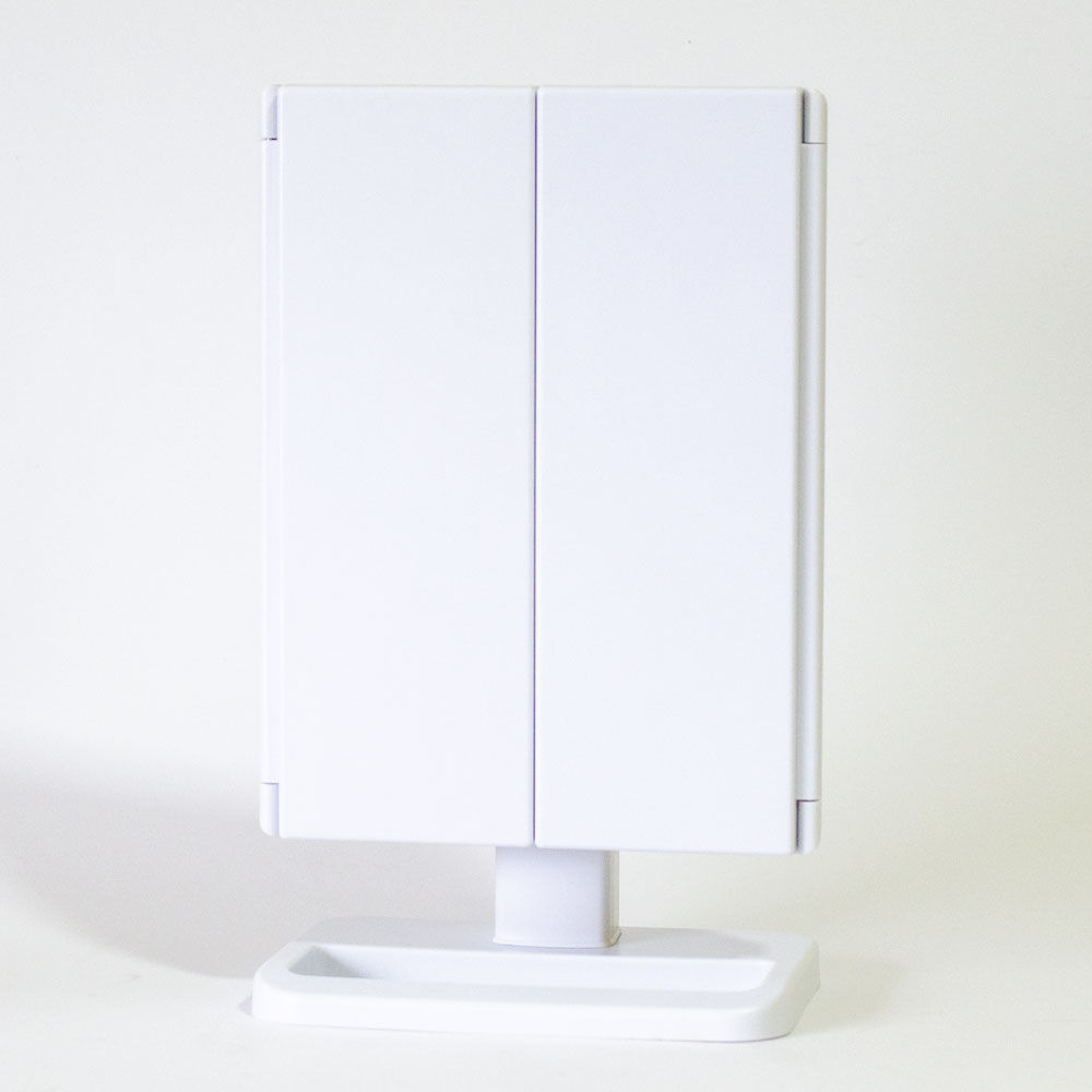 Ogledalo za šminkanje sa LED rasvetom belo - dodatni pogled