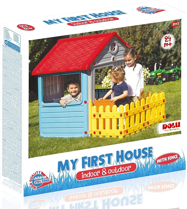 Dečija kućica sa ogradom Dolu Toys 3013 - dodatni pogled
