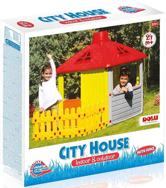 Dečija kućica sa ogradom Dolu Toys 3011 - dodatni pogled