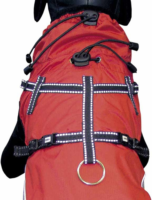 Nobby Kabanica sa amom za pse Akam Red leđa 40cm 65366 - dodatni pogled