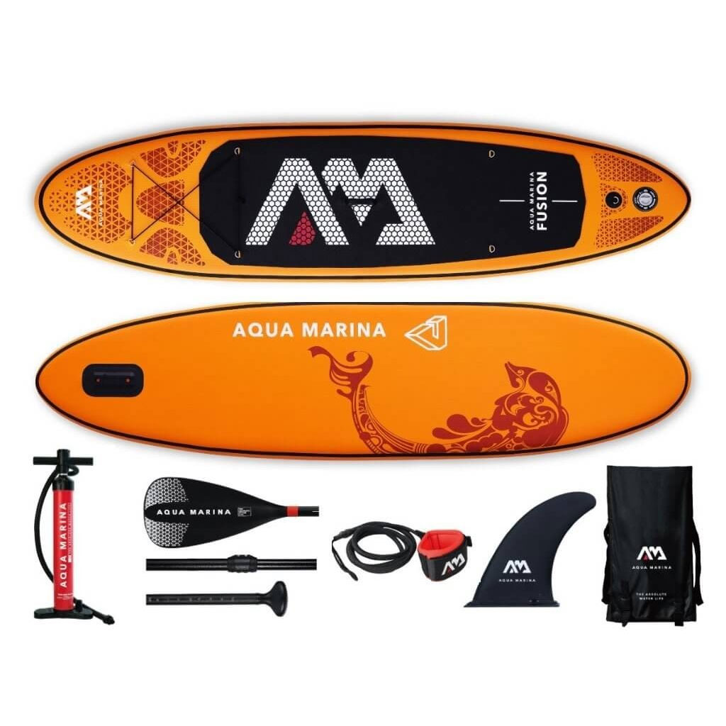 Aqua Marina Fusion ISUP - ORANGE SUP Daska Za Vodu Na Naduvavanje - dodatni pogled