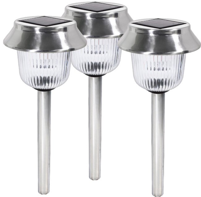 Tri solarne baštenske lampe MX715D - dodatni pogled