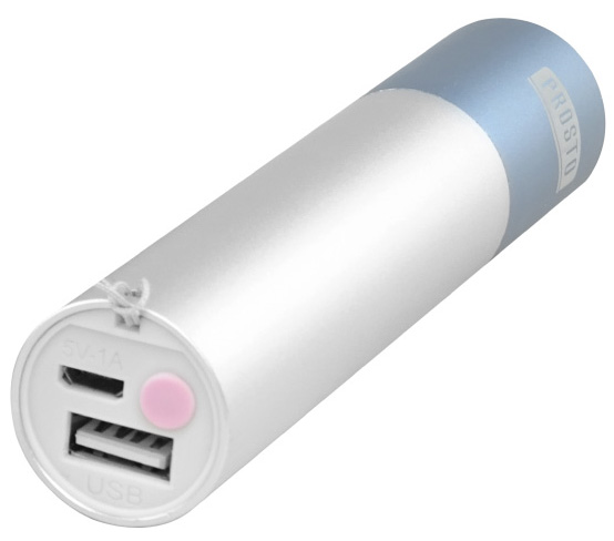 Punjiva baterijska LED lampa sa metalnim kućištem PL4051A/WH - dodatni pogled