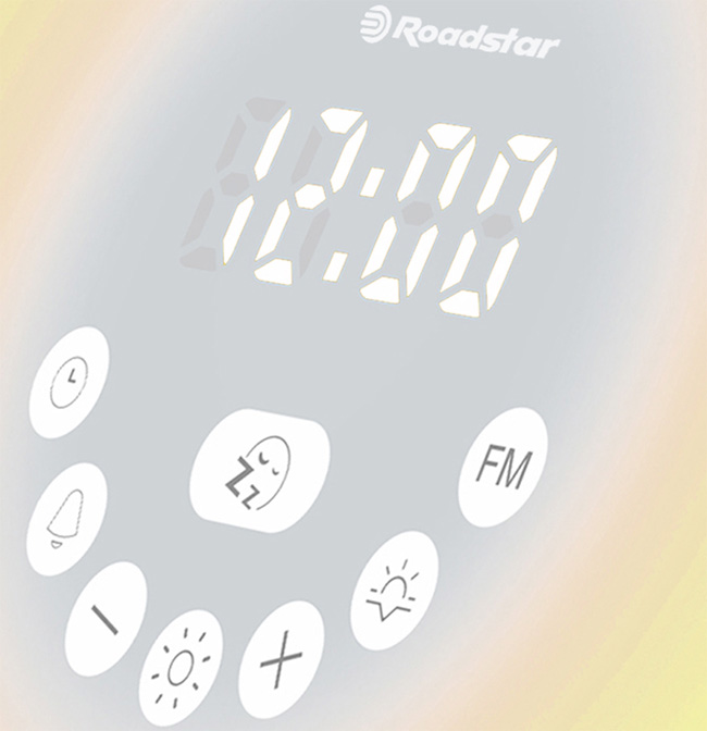 Roadstar radio budilnik CLR600 Multicolor - dodatni pogled