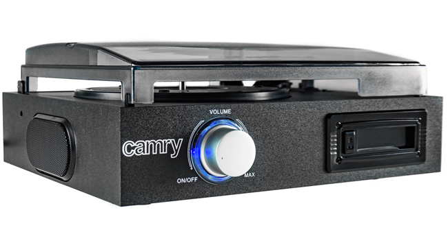 Gramofon sa kasetofonom Camry CR 1154 - dodatni pogled