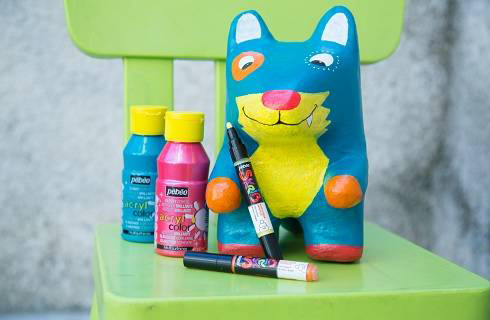 PEBEO Acrylcolor - Akrilne boje za decu ORANŽ 150ml 668104 - dodatni pogled