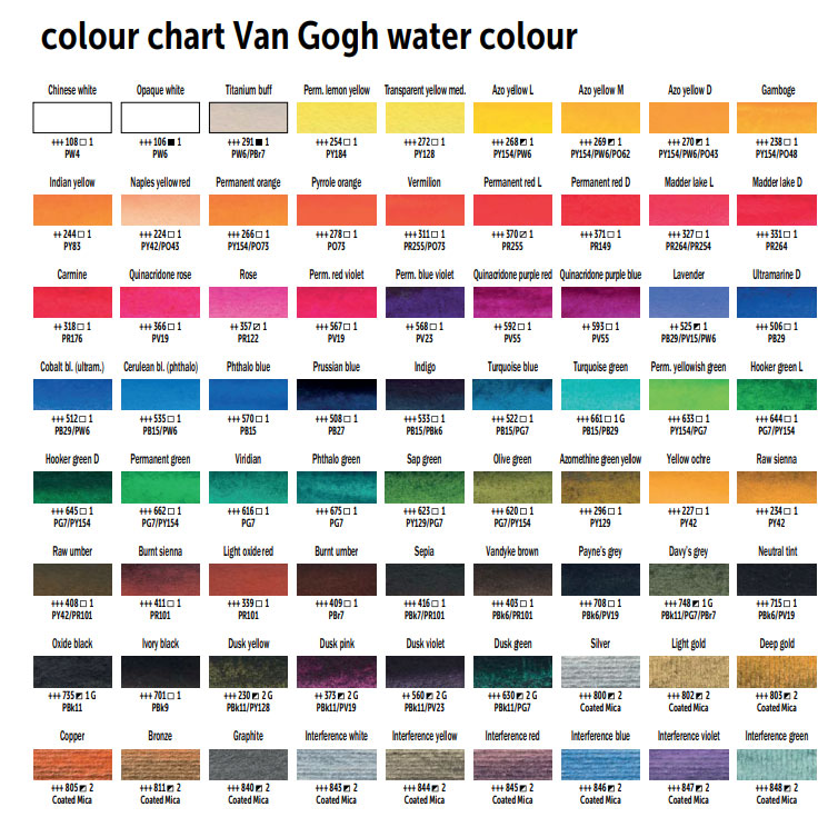 TALENS Van Gogh Akvarel boja u panu UMBRA 13g 2 komada 687408 - dodatni pogled