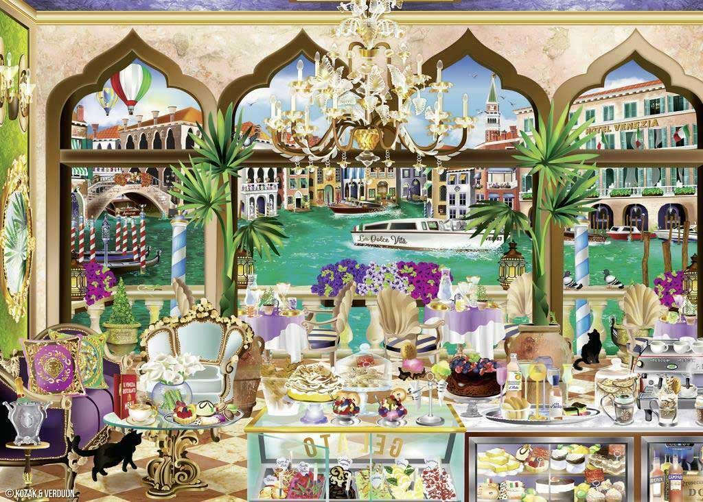 Ravensburger Puzzle 1000 delova - Dolce Vita u Veneciji 13986 - dodatni pogled