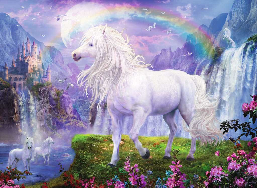 Ravensburger Puzzle 500 delova -  U dolini duge 15007 - dodatni pogled