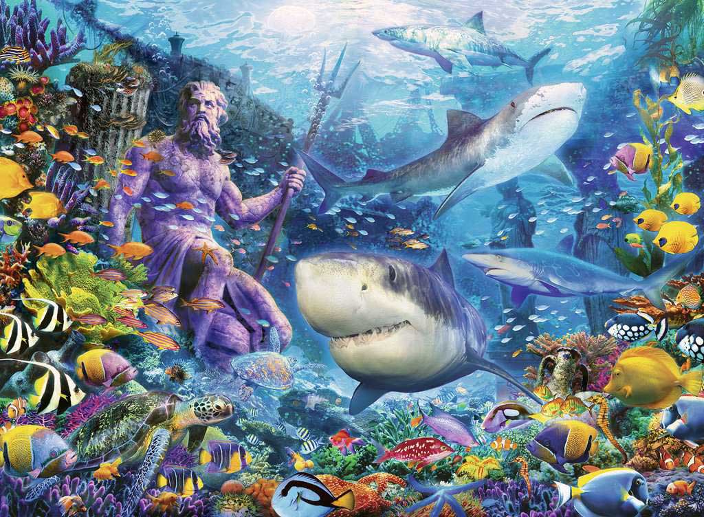 Puzzle 500 delova Morski kralj Ravensburger 15039 - dodatni pogled