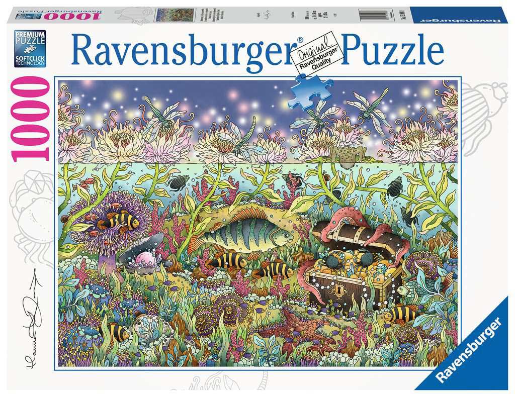 Puzzle Slagalica 1000 Kraljevstvo pod vodom Ravensburger 15988 - dodatni pogled