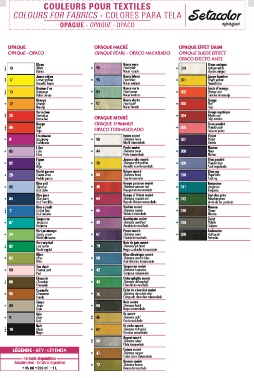 PEBEO Setacolor - Suede Effect - Pokrivna boja za tekstil 45ml ŠLJUNAK 664717 - dodatni pogled