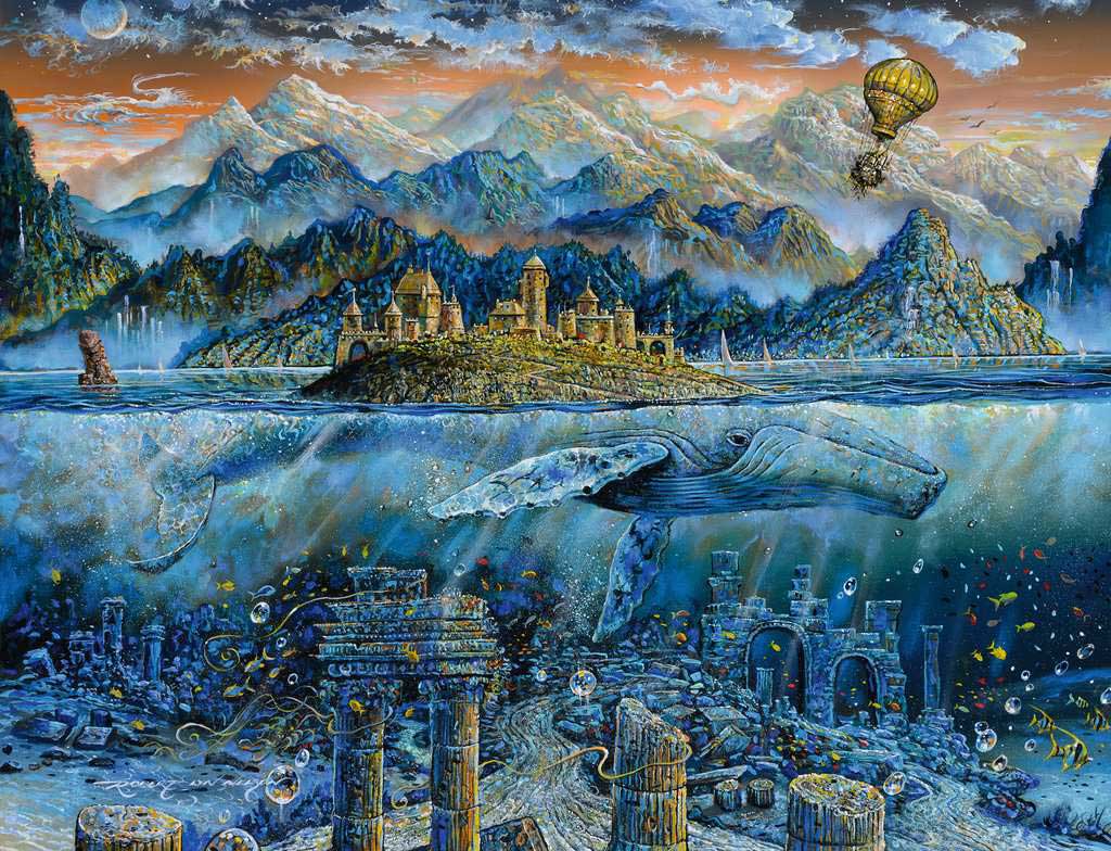 Puzzle Slagalica 2000 delova Drevni kit Ravensburger 16464 - dodatni pogled