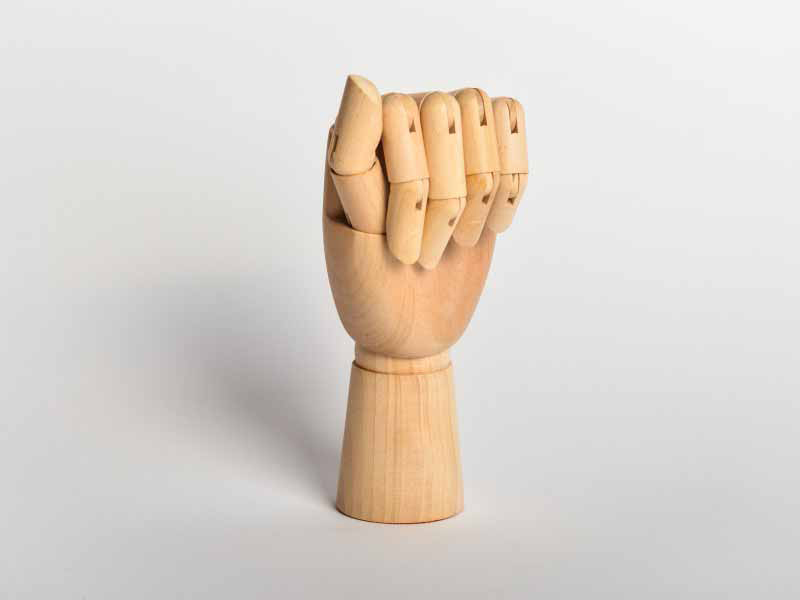 POP ABLE Model za crtanje MANIKIN - leva ženska šaka 25cm 616012 - dodatni pogled