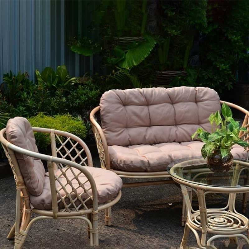 Baštenska garnitura Bahama Ratan Brown - dodatni pogled