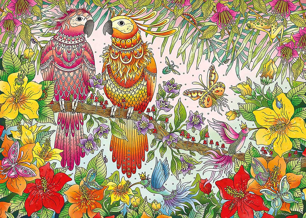 Puzzle Slagalica 1000 delova Tropical Mood Ravensburger 19822 - dodatni pogled