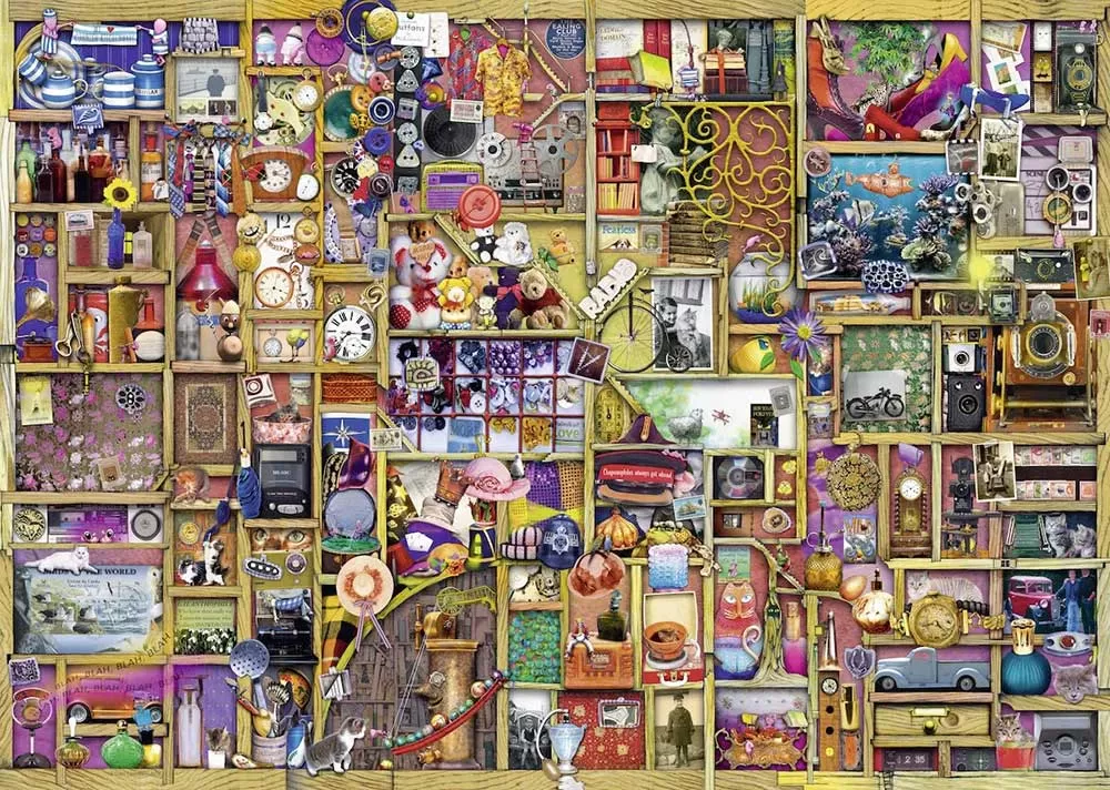 Puzzle Slagalica 1000 delova Kolekcionarov ormar Ravensburger 19827