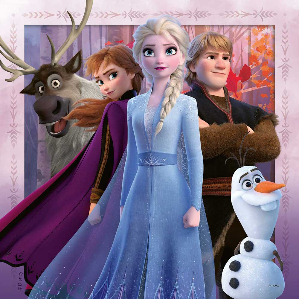 Puzzle 3x49 delova Disney Frozen II - Priča počinje Ravensburger 05011 - dodatni pogled
