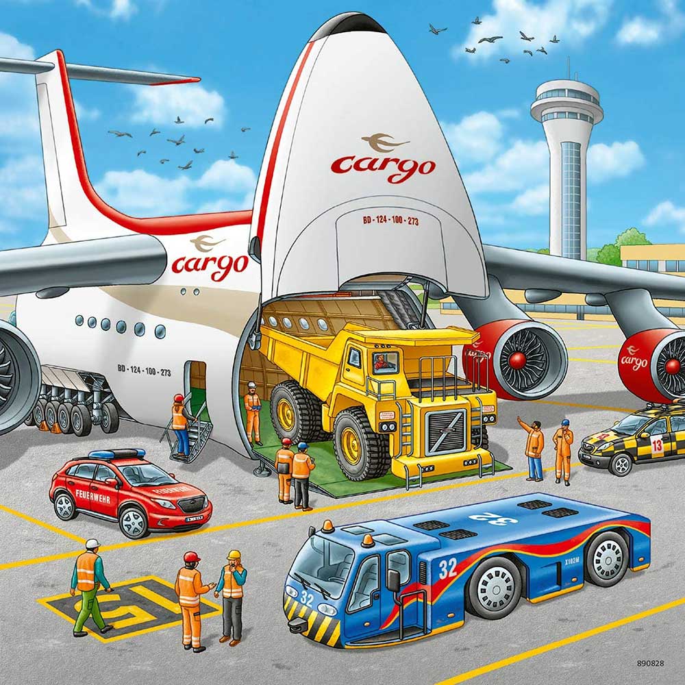 Puzzle 3x49 delova Iznad oblaka Ravensburger 05033 - dodatni pogled