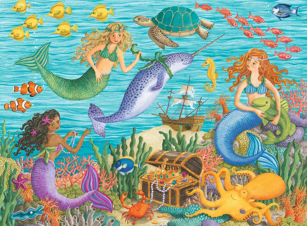 Puzzle 100 delova Čarobni okean Ravensburger 10681 - dodatni pogled