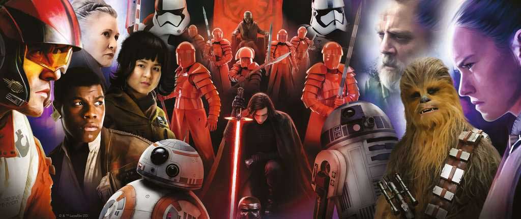 Puzzle 200 delova Star Wars 8  Ravensburger Panorama 12743 - dodatni pogled