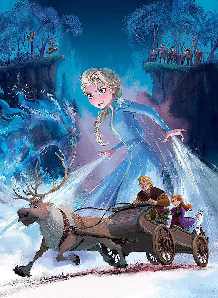 Puzzle 200 delova Disney Frozen 2 - Misteriozna šuma Ravensburger 12865 - dodatni pogled