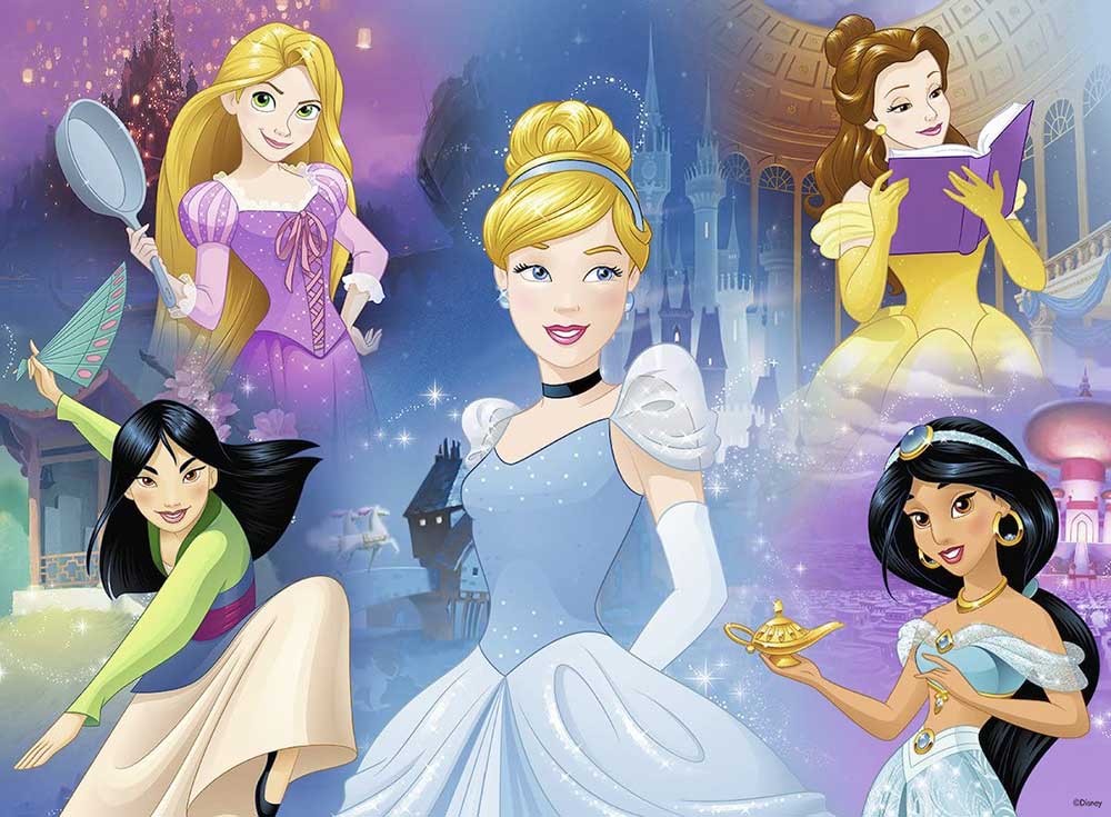 Puzzle 100 XXL delova + bojanka Disney Princess Ravensburger 13699 - dodatni pogled