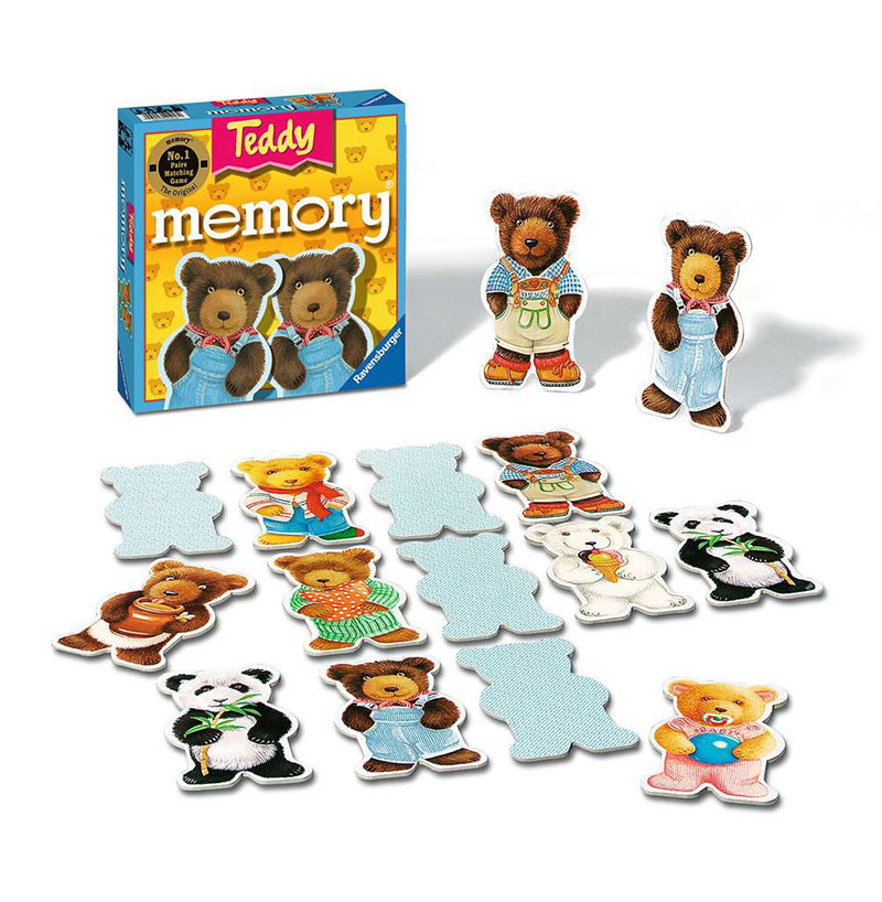 RAVENSBURGER Društvena igra Memorija - TEDDY RA21917 - dodatni pogled