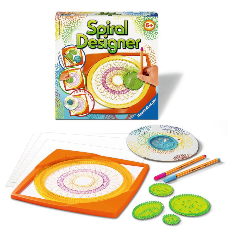 RAVENSBURGER Kreativna igračka Set za crtanje SPIRAL DESIGNER - Umetnik sa olovkom RA29716 - dodatni pogled