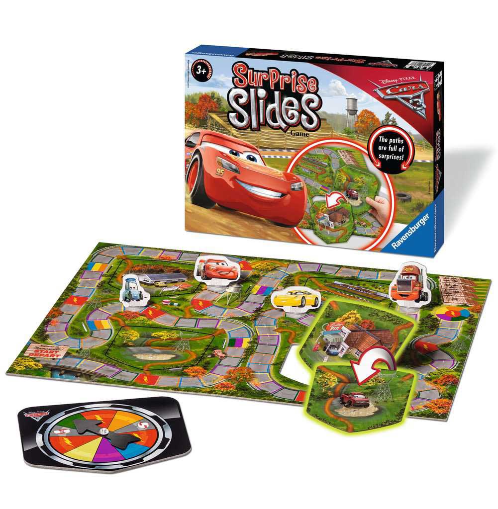 RAVENSBURGER Društvena igra VOŽNJA Surprise Slides - CARS 3 - RA21336 - dodatni pogled