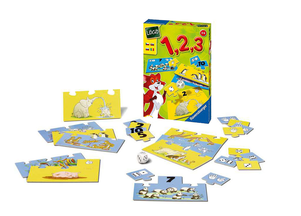 RAVENSBURGER Društvena igra 1, 2, 3 RA24371 - dodatni pogled